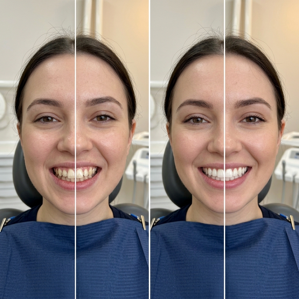 Overbite Correction Before After