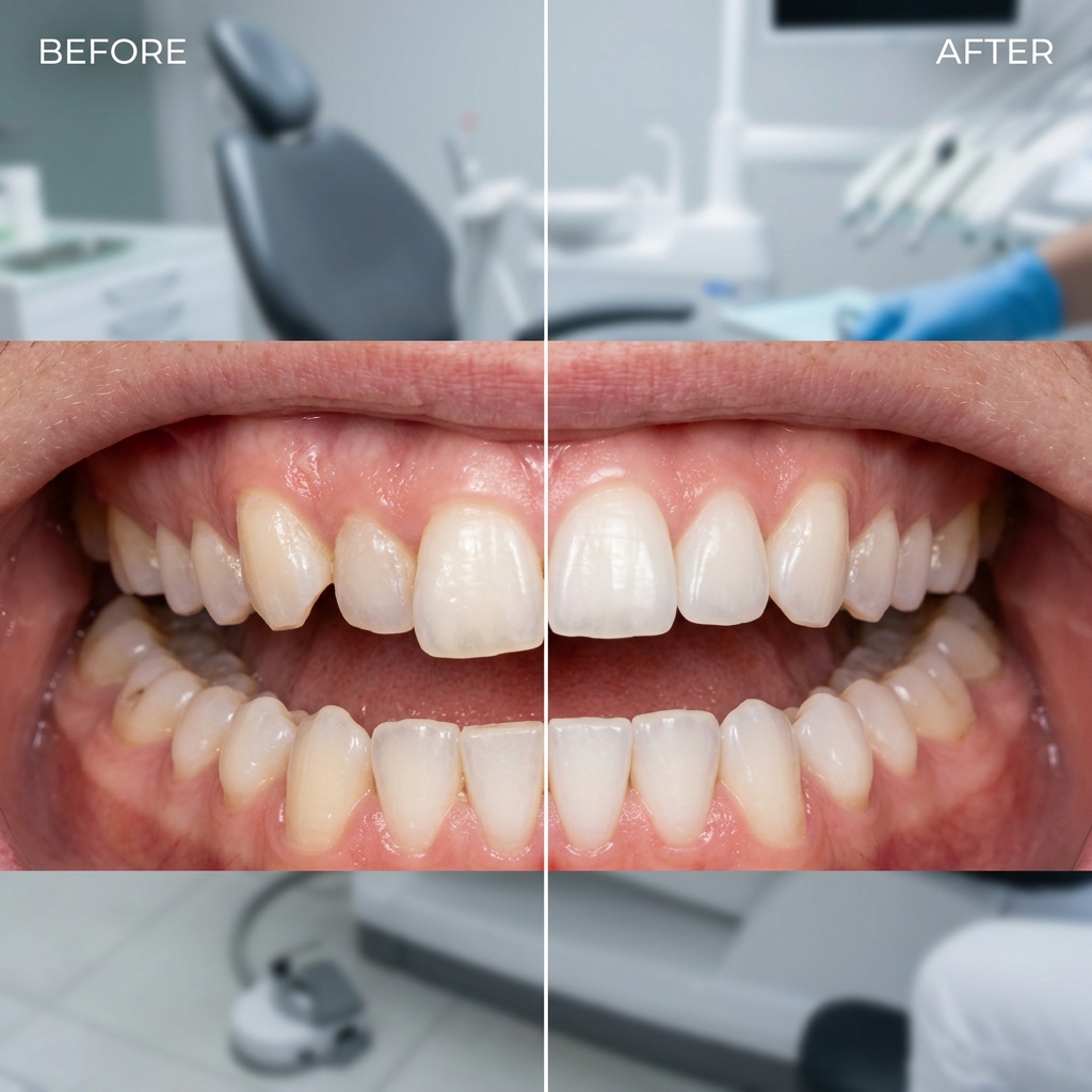 Straight Teeth Before After